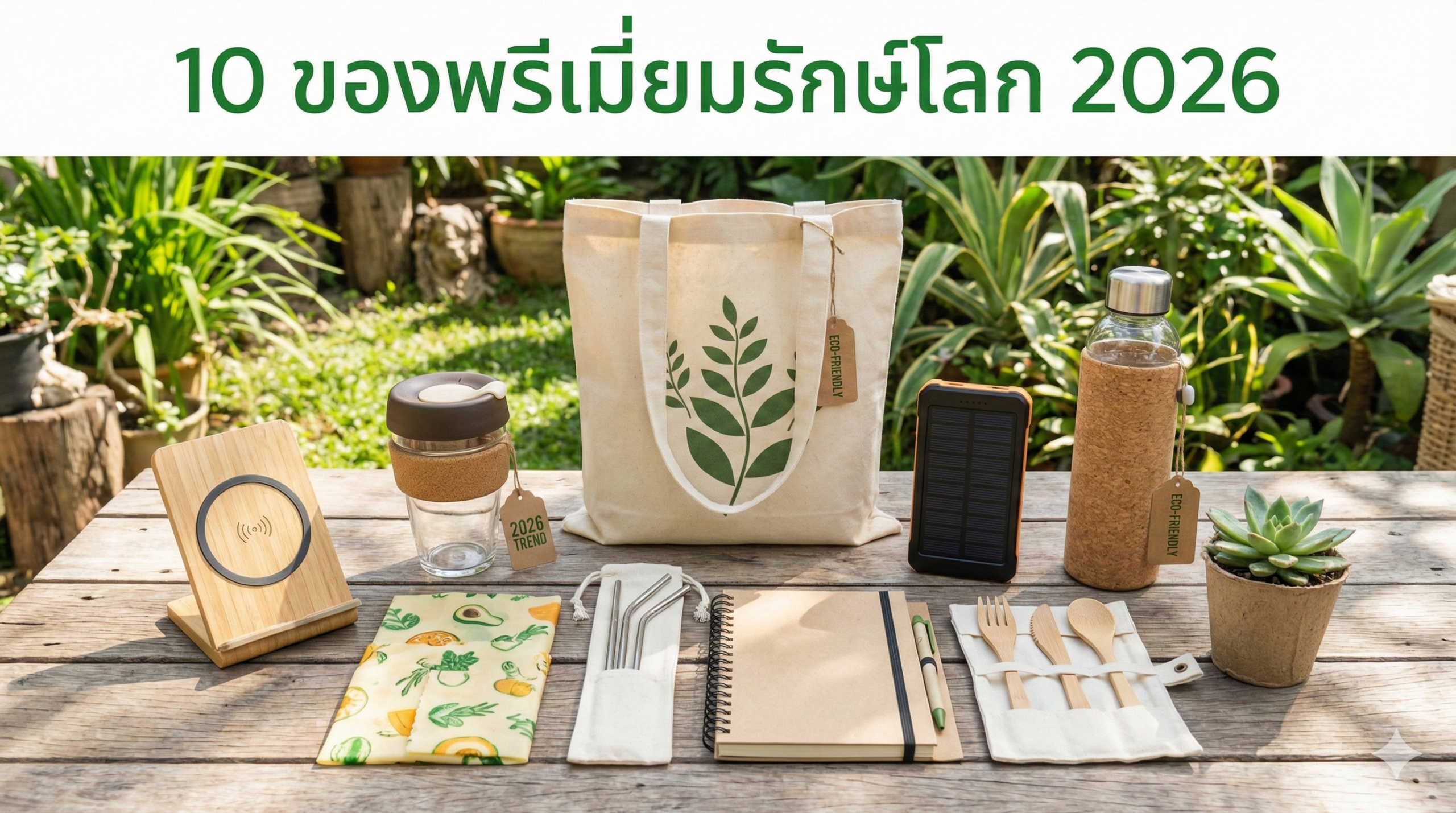 10 ของพรีเมี่ยมรักษ์โลก 2026